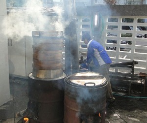 餅つき会